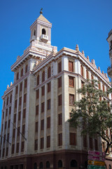 Buildings in the center of Havana. Cuba