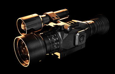 Night vision rifle scope