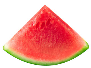 Watermelon sector piece, paths