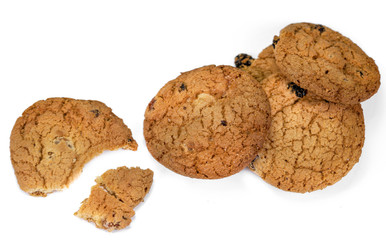 gingerbread on white background