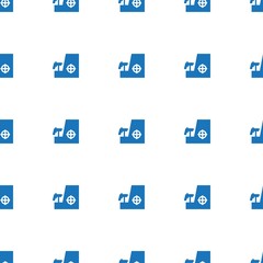 sniper icon pattern seamless isolated on white background. Editable filled sniper icon. sniper icon pattern for web and mobile.