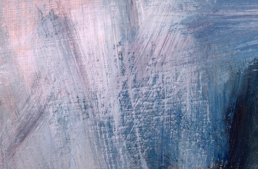 Fototapeta premium Blue watercolor painting abstract background with texture.