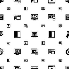 window icons pattern seamless. Included editable filled Accounting software, layout, media player, Small business, Adaptive Streaming, web services icons. window icons for web and mobile.