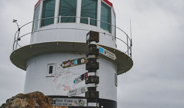 Cape Point Lighthouse in February 2019. Shot on an old Canon EOS 20D.