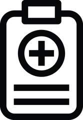 Obraz premium sick leave icon, vector illustration