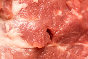 natural pig meat as background
