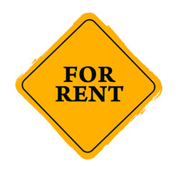  for rent vector sign