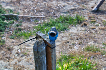 Broken Water flowing on the sea