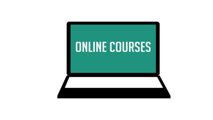 Online education concept banner
