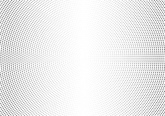 Abstract halftone dotted background. Monochrome pattern with dot and circles.  Vector modern pop art texture for posters, sites, business cards, cover postcards, interior design, labels, stickers.