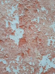 Wall with peeling paint texture