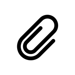 Obraz premium Paper clip icon