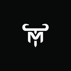 M T TM MT logo letter logotype icon font monogram