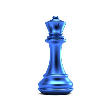 King piece of chess. 3D Render graphic illustration