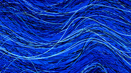 Blue background with wires