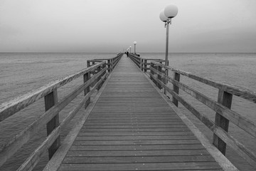 Obraz premium Molo w Kühlungsborn