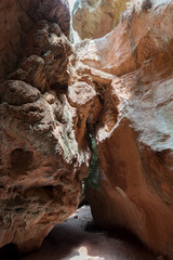 Canyon Gorge. Barrancas de Gebas. Totana. Murcia. Spain.