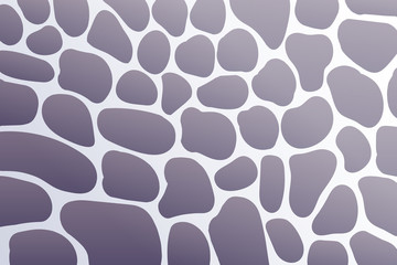 Abstract grey stone pattern, pebbles background texture, vector illustration.