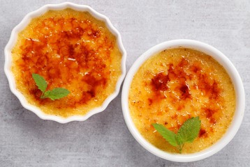 Creme brulee.