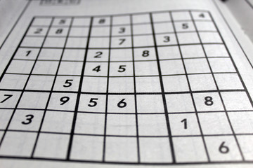 Sudoku Game. Numbers Sudoku. 