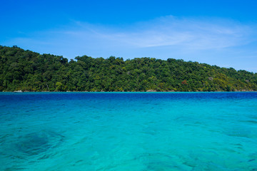 sea of tropical island, Surin island, Thailand