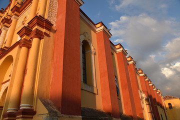 Cathédrale baroque de San Cristobal, Mexique