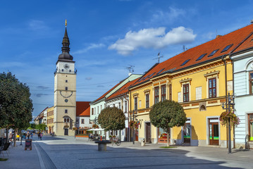 Street in Trnava, Slovakia
