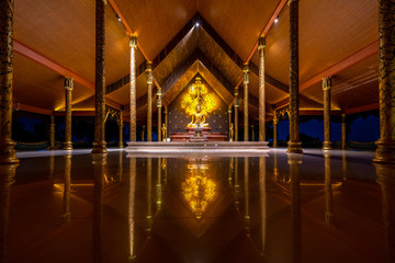 Amazing Temple Sirindhorn Wararam Phuproud in Ubon Ratchathani Province,Thailand - 323762309