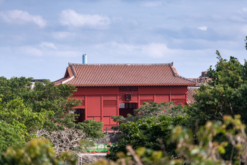 Shuri castle in Okinawa, Japan - 323762551