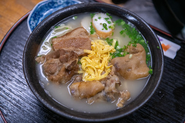 Okinawan cuisine, Okinawa soba noodle - 323762996