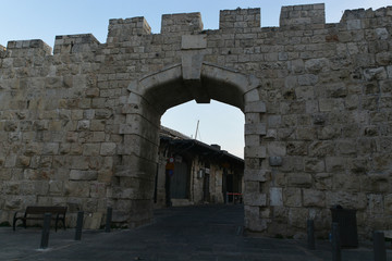 Fototapeta na wymiar Jerusalem, the Old City.