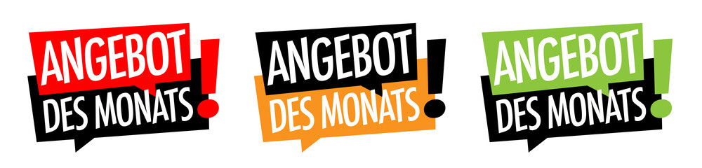 Angebot des Monats