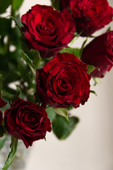  spring bouquet of red roses
