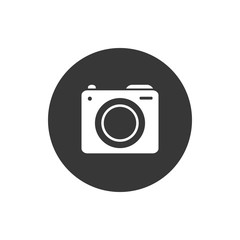 Camera block flat style icon vector design