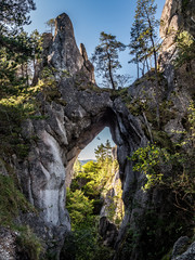 Sulov Rocks in Slovakia Mountains