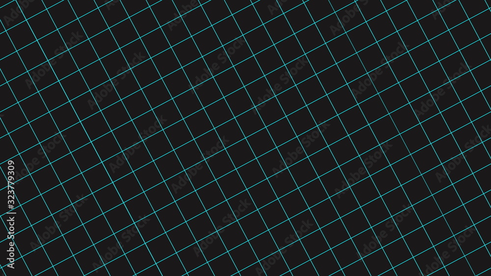 Poster abstract geometric background with thin lines forming a lattice. 3d render computer generated