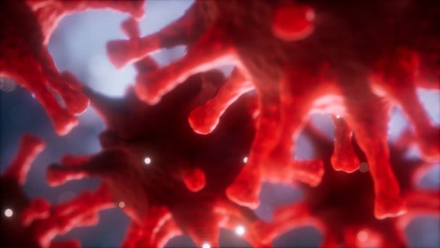 Coronavirus nCoV respiratory virus concept