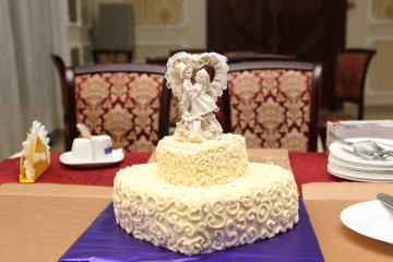 the wedding cake