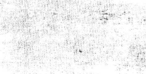Abstract vector noise. Small particles of debris and dust. Distressed uneven background. Grunge texture overlay with fine grains isolated on white background. Vector illustration. EPS10.