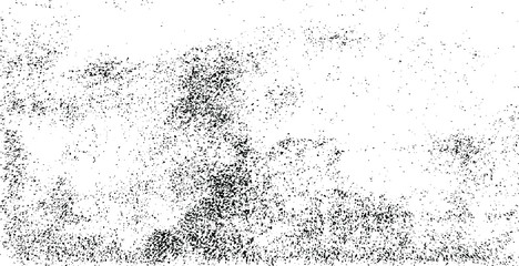 Fototapeta premium Abstract vector noise. Small particles of debris and dust. Distressed uneven background. Grunge texture overlay with rough and fine grains isolated on white background. Vector illustration. EPS10.