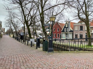 Fototapeta na wymiar houses in amsterdam