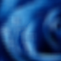 Abstract vector background in blue tones, blur. Smooth, flowing lines, beautiful gradient transitions from dark blue to brilliant blue.