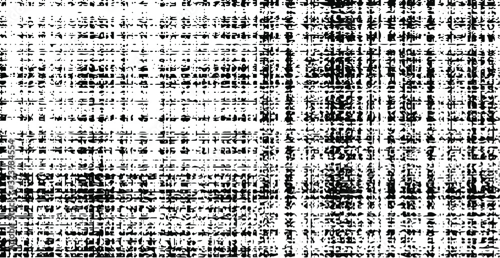 Poster Slim lines texture. Parallel and intersecting lines abstract pattern. Abstract textured effect. Black isolated on white background.Vector illustration. EPS10.