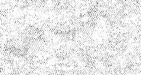 Worn down wallpaper pattern design. Broken plaster and grunge damask effect. Distressed overlay texture design. Vector illustration. Eps10.