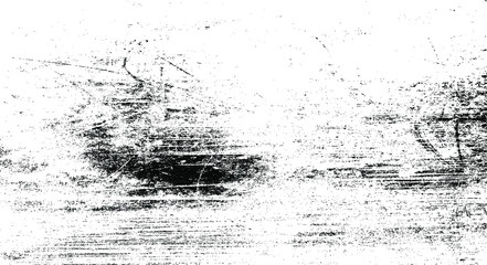 Rough black and white texture vector. Distressed overlay texture. Grunge background. Abstract textured effect. Vector Illustration. Black isolated on white background. EPS10.