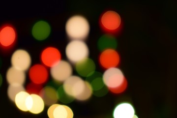 defocused lights