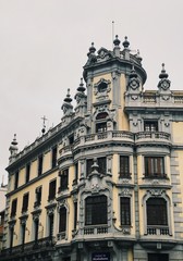 Fototapeta na wymiar palace in madrid