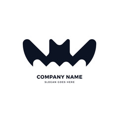 Creative bad vector logo icon design template. Abstract logotype concept element sign shape.