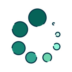 Download color line icon. Loading sign. Vector illustration for web page, app, promo. UI UX GUI design element. Editable stroke.