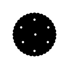 Cookie icon, logo isolated on white background